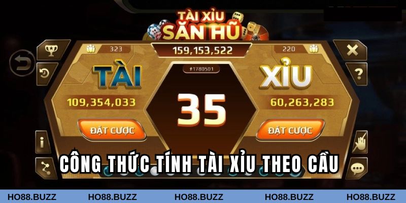 Công thức tài xỉu chuẩn xác theo cầu