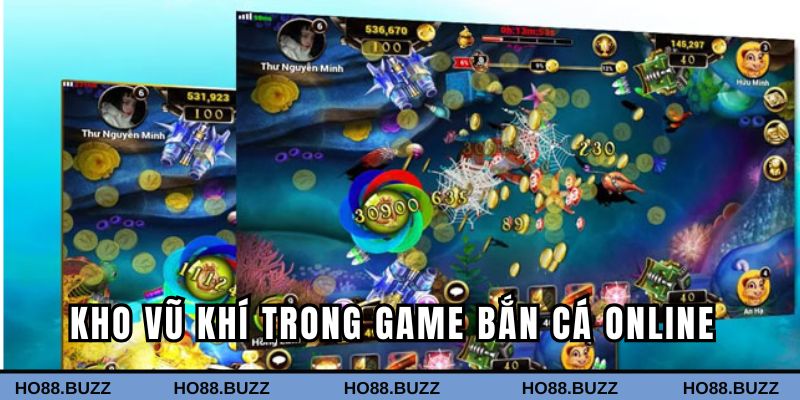 Các loại vũ khí trong game săn bắn tại Ho88