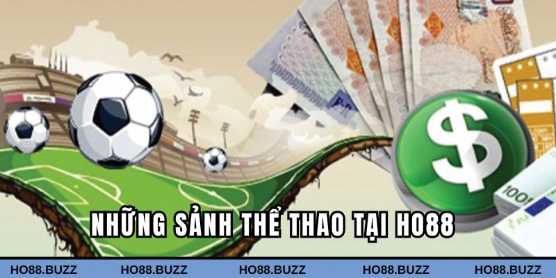 Đa dạng những sảnh thi đấu thể thao tại Ho88