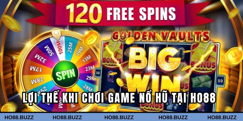 Lợi thế khi chơi game nổ hũ tại Ho88