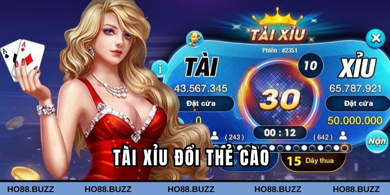 Tài xỉu đổi thẻ cào